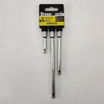 Titan 66940 1/4" Drive Extensions, 2", 4" & 6". Fixed Price $11.43.