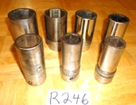 Snap-on Tools 7 Piece 3/4 Drive Sae. Deep Chrome Sockets 7/8 To 1-1/2. Fixed Price $325.00.