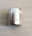 Craftsman Usa 15mm Socket 12 Point 3/8" Drive Vv 44306 (top Knurl M/m). Fixed Price $10.00.