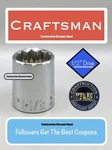 Craftsman Shallow Socket Sae 1/2" Drive 1-1/8" 12 Point Cmmt47516. Fixed Price $12.94.
