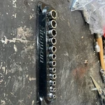Snap-on Tools Tmm 6 Point Metric " Drive Shallow Socket Set Of 12 5mm-15mm. Fixed Price $129.00.