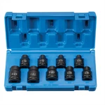 Grey Pneumatic 1/2" Drive 9 Piece External Star Impact Socket Set. Fixed Price $67.44.