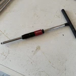 Craftsman Mach Series 1/4" Drive T-handle 27025ad. Fixed Price $25.00.