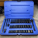 Nice Cornwell Tsimo42ss 42 Piece 1/4" Drive Metric Socket Set 5mm - 15mm (read). Fixed Price $320.00.