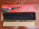 Snap On Tools 1/2" Drive 45 Pc Impact Socket Foam Set 345simyfr 6 Point New Sae. Fixed Price $1150.00.