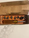Vintage Oxwall #3905 10 Piece Flex Handle Socket Set With Original Box. Fixed Price $15.99.