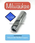Milwaukee 19mm 1/2" Drive Metric 6 Point Standard Deep Socket 45-34-9143 19 Mm. Fixed Price $12.88.