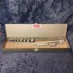 Vintage Dayton Usa 3/8 Drive 6pc Sae Socket Set + Metal Case & Ratchets. Fixed Price $44.99.