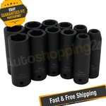 Performance Tool M591db 1/2" Drive Metric 6-point Deep Impact Socket Set. Fixed Price $59.22.