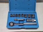 Vintage Krauter 12pc. 3/8" Drimetric Socket Set -well Maintained. Fixed Price $34.37.