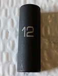 Matco Tools "adv" Adp12m6v, 1/4" Drive, 12mm. Impact Socket, 2" Deep, 6 Point.. Fixed Price $18.89.