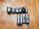 Matco Tools 1/4 3/8 Drive Mixed Sae Metric Sockets Lot Of 10. Fixed Price $65.00.
