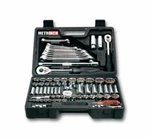 Metrinch Met-0076 Combination Set 1/2" 3/8" 1/4" 76pcs Ratchet Box Wrench Socket. Fixed Price $469.00.