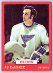 Ab Demarco 1973-74 O-pee-chee 73-74 #118 Exmint+ (lite Back). Fixed Price $4.99.