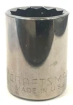 Vintage Craftsman 1/2" Drive 12 Point 7/8 Socket G247512 Made In Usa. Fixed Price $10.37.