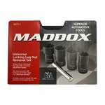 Maddox Mc5-1 Universal Locking Lug Nut Removal Set 58535 New Unopened. Fixed Price $75.00.