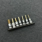 Snap-on 207efamy 7pc 3/8" Drive Metric Hex Bit Allen Head Socket Set 4-10mm Usa. Fixed Price $100.00.
