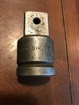 Vintage Sk S-k Tools Socket Adapter 3/4 Internal -1inc External 84607 Impact Usa. Fixed Price $27.00.