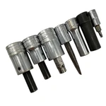 Snap-on Tools 7 Pc Mixed Lot Torx Impact Flat Tip Hex Sockets Stx55 F25d Sa14a. Fixed Price $59.75.