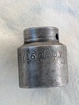 Mac Tools 1-1/16" 1/2" Drive 6pt Impact Socket Vi-346. Fixed Price $16.99.