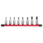 Milwaukee 48-22-9542 8pc 3/8" Drive Hex Bit Socket Set Sae. Fixed Price $65.76.