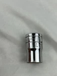Snap On Sw-181a 9/16" 12 Pt 1/2" Drive Shallow Chrome Socket Pre Owned. Fixed Price $6.39.