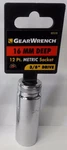Gearwrench 80530 3/8" Dr 12 Point Deep Metric Socket 16mm. Fixed Price $3.00.