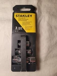 New Stanley Accessory Set 3pc (3/8in To 1/4in, 1/4in Universal, 3/8in Universal). Fixed Price $6.00.