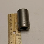 Craftsman Vintage 11/16" 12 Point 1/2" Drive Shallow Socket Usa 47507 V. Fixed Price $9.43.