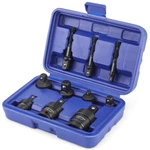 Workpro 10pc Impact Socket Set Adapter 1/4" 3/8" 1/2" Drill Joint. Fixed Price $37.99.