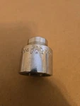 Mac Tools 1/2" Drive 1-1/4" 6pt Sae Shallow Chrome Socket Usa V406r. Fixed Price $26.00.