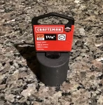 Craftsman 1/2-inch Drive 1-3/16-inch 6-point Standardshallow Impact Sock. Fixed Price $14.99.