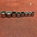 Craftsman 3/8" Drive 12pt 44331-44338 3/8"-13/16" Shallow Socket 8 Pc Set. Fixed Price $25.00.