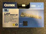 Quinn 10 Piece 1" Drive Metric Impact Socket Set New!. Fixed Price $119.00.