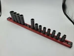 Lot Of 12 Mac Tools Sockets -used- T412. Fixed Price $140.00.