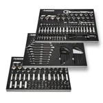 Husky Ratchet Mechanics Tool Set 1/4" 3/8" And 1/2" 72-tooth Silver(244-piece). Fixed Price $173.31.