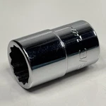 Snap On Tmd12 1/4 Dr 12pt Sae 3/8 Flank Shallow Chrome Socket Usa 1988 Vgc. Fixed Price $29.74.