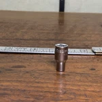 Snap-on Tools Usa 1/4" Drive 6pt 5mm Metric Shallow Chrome Socket Tm-5m. Fixed Price $9.95.