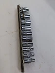 Mac Tools / Snap-on 10 Piece 6pt. 3/16 - 9/16 Sae 1/4 Drive Standard Socket Set. Fixed Price $60.00.