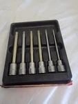Snap-on 206efablm 6 Piece 3/8" Drive Metric Long Ball Hex Bit Socket Set. Fixed Price $100.00.