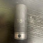 81018md 3/8 Drive 18mm Long Deep Pneumatic Impact Gp Duo Socket. Fixed Price $28.00.