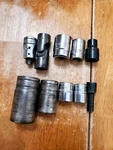 Snap On Matco Mac Mixed Sockets Lot Of 10. Fixed Price $48.00.