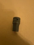 Snap On 1/2" Drive 7/16" 6pt Sae Industrial Finish Shallow Socket Usa Gtw141. Fixed Price $15.00.