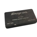 Snap On Tools Case Only Pb83 Black For 1/4" Drive Socket & Bit Set Sold As Is. Fixed Price $21.90.