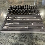Snap-on 253gss05fdt 53 Pc 3/8 Essential Metric Sae Sockets Ratchets Extensions. Fixed Price $1699.95.