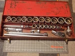 Snap On 28pc 3/4" 3/4inch Drive Socket Service Set Ratchet 3/4 2 1/4 Dr Tool Box. Fixed Price $1022.99.