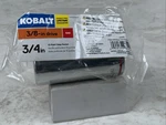 Kobalt 337813, 3/4in. 3/8 Drive Deep 12pt Sae Socket-red Stripe-store Packaging. Fixed Price $3.50.