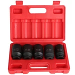 1/2'' Drive 12 Point 5pcs Deep Spindle Axle Nut Socket Set 30 32 34 35 36mm. Fixed Price $30.19.