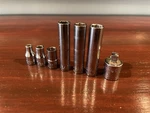 Crafstman 7 Piece 1/4 Drive 6 Point Mixed Socket Set Usa. Fixed Price $26.00.