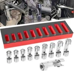 For 12030 Flare Nut Socket Set 10pcs 3/8" Drive Metric Injector Fuel Line. Fixed Price $110.99.